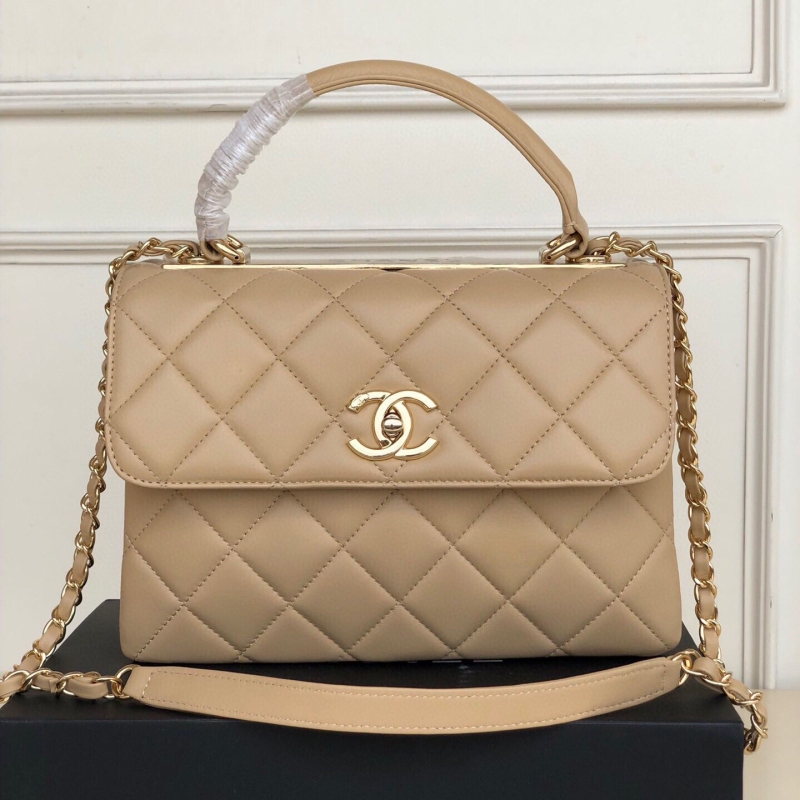 Ch**el top handle bags